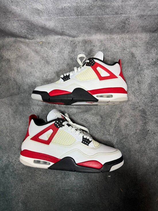 Size 11 | Jordan 4 Red Cement No Box | Pre-Owned main image 9